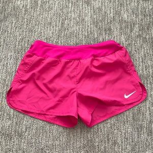 Pink Nike Running Shorts